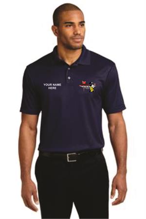 Performance Fine Jacquard Polo. K528 (The Royal) Performance Fine Jacquard Polo. K528 (The Royal)
