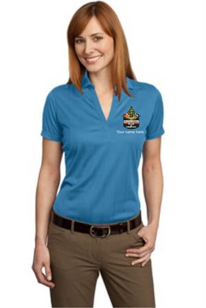 Ladies Performance Fine Jacquard Polo. L528 Ladies Performance Fine Jacquard Polo. L528