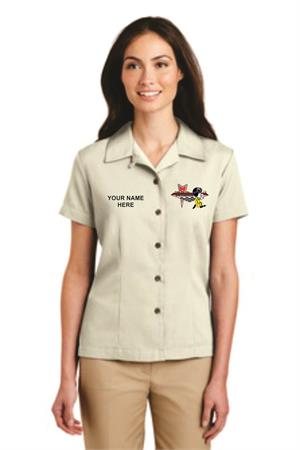 Easy Care Camp Shirt L535 (The Royal) Easy Care Camp Shirt L535 (The Royal)