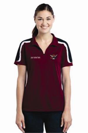 Tricolor Shoulder Micropique Polo for Ladies LST658 Tricolor Shoulder Micropique Polo for Ladies LST658