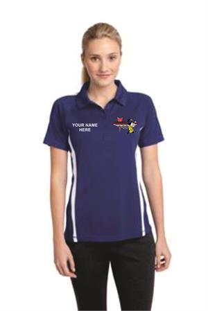 Micro-Mesh Colorblock Polo for Ladies LST685 Micro-Mesh Colorblock Polo for Ladies LST685