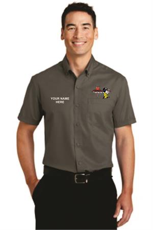 Short Sleeve Superpro Twill Shirt (The Royal) Short Sleeve Superpro Twill Shirt (The Royal)