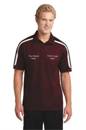 Tricolor Shoulder Micropique Sport-Wick® Polo for Men ST658 Tricolor Shoulder Micropique Sport-Wick® Polo for Men ST658